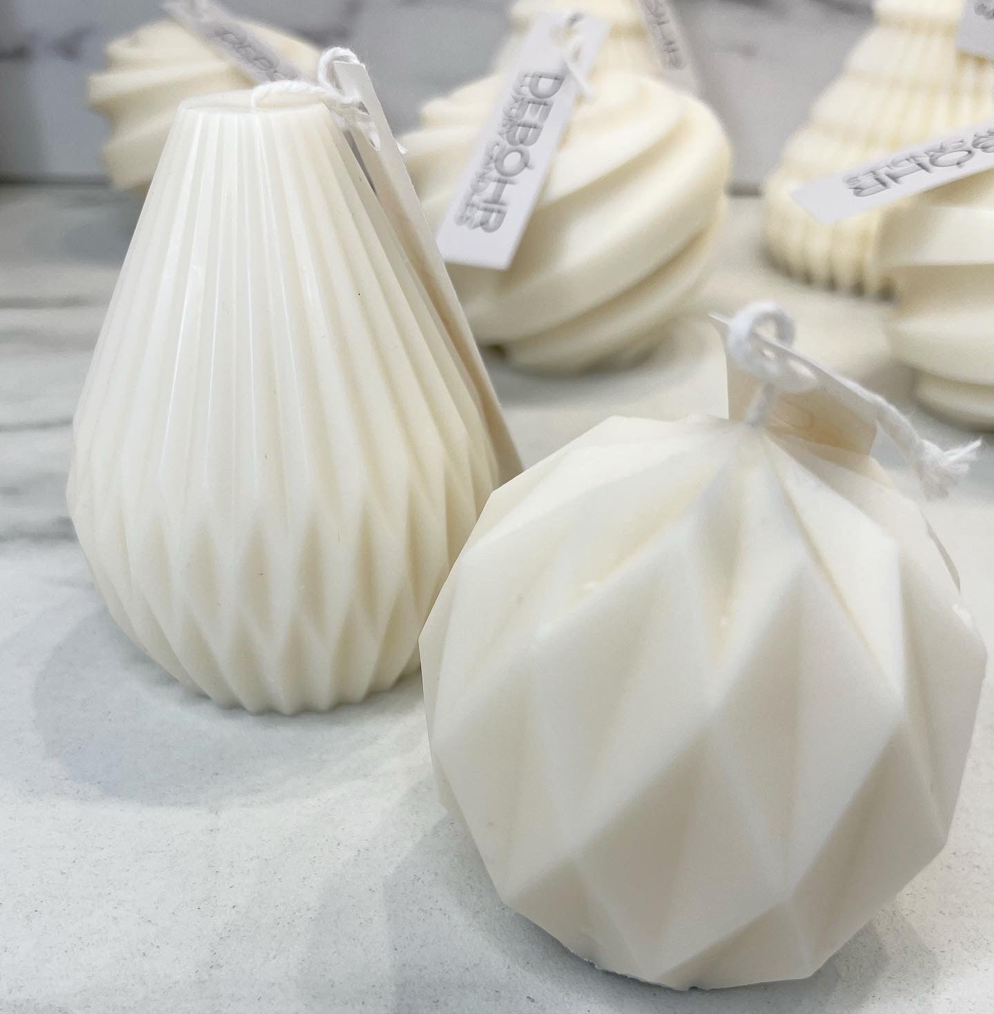 Figurljus ”liten diamantboll”