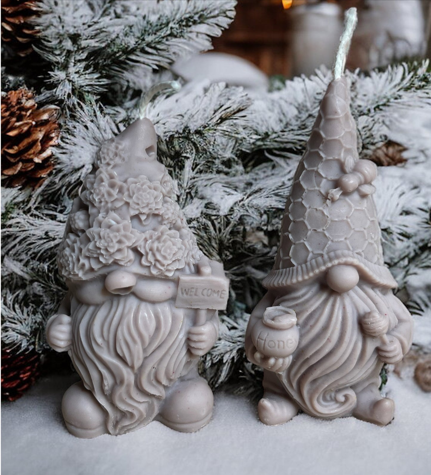 Figurljus tomte