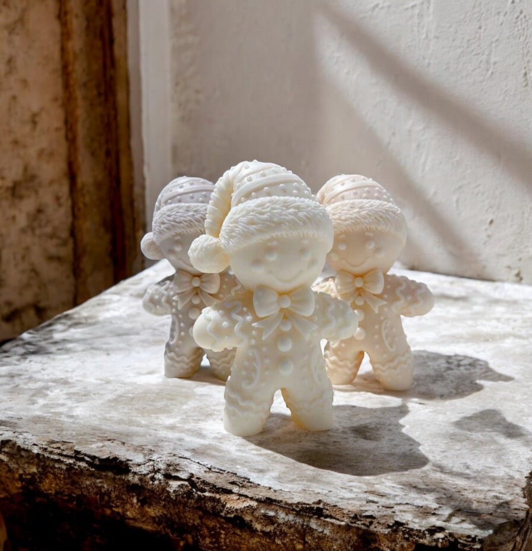 Pepparkaksgubbe ljus