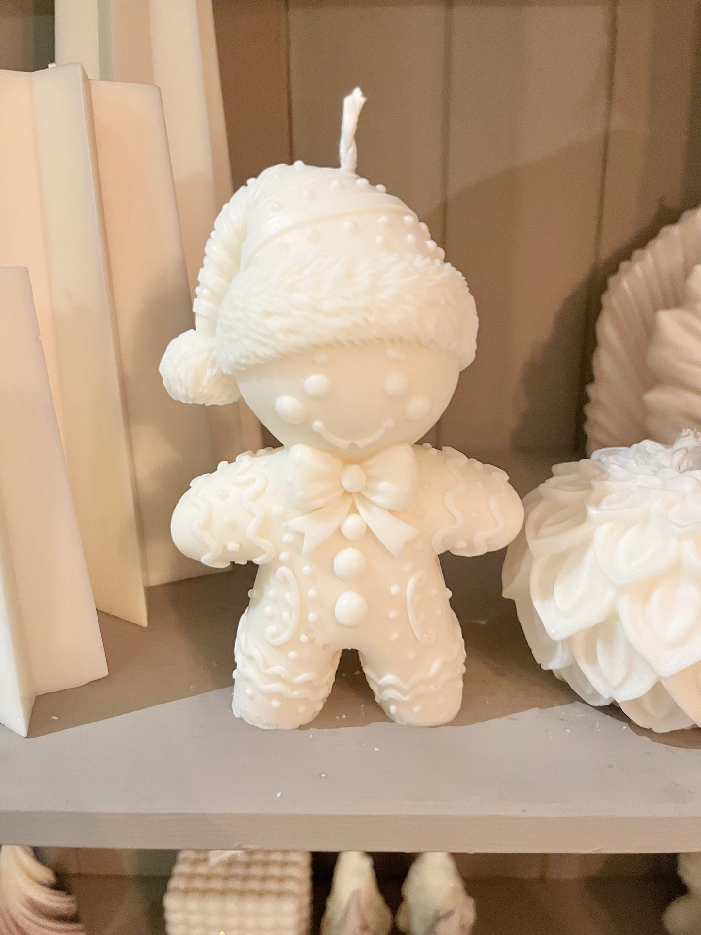 Pepparkaksgubbe ljus